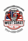 West Coast Fire Systems badge logo